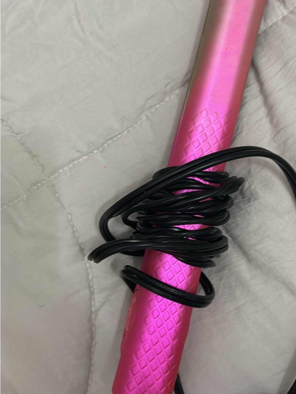 Pink Hair Styling Wand